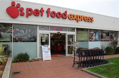 Pet food express - Specialties: Pet Food Express is here to help California pets and their parents live happier, healthier lives together. We listen, empathize, and collaborate to find answers to the toughest pet problems. Finicky cat? Barking? Leash pulling? We've been there--let us help with our expert advice.Our strategy is simple: we only sell products we trust for our own pets. That means we don't sell ... 